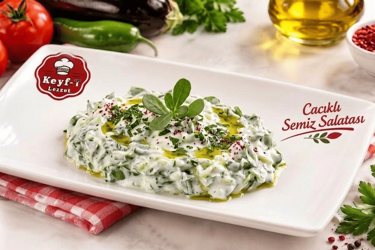 Cacıklı Semiz Salatası